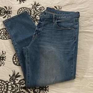 GAP Women's Straight Leg Blue Jeans